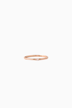 Petite Round Diamond Ring