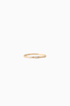 Petite Round Diamond Ring