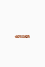 Shimmering Diamond Chain Ring