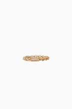 Shimmering Diamond Chain Ring