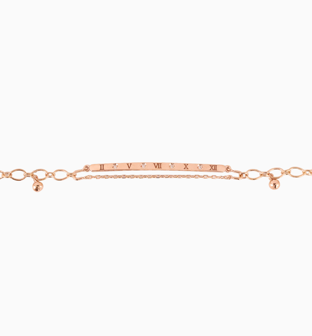 Roman Numeral Bracelet