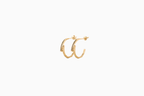 Crescent Sparkle Earrings