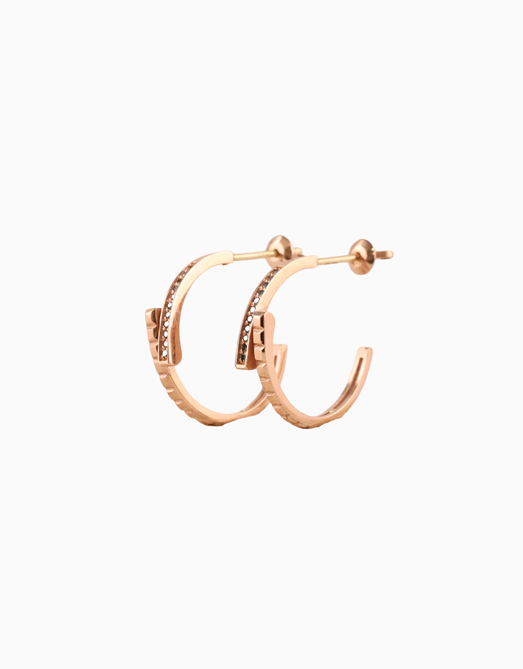 Crescent Sparkle Earrings