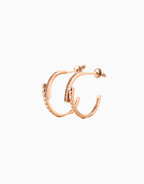 Crescent Sparkle Earrings