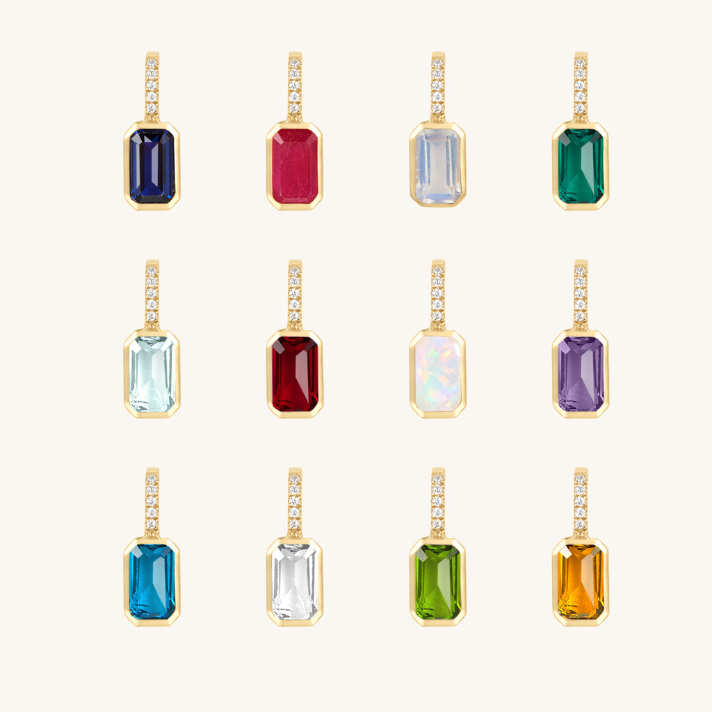 Solun Birthstone Pendant