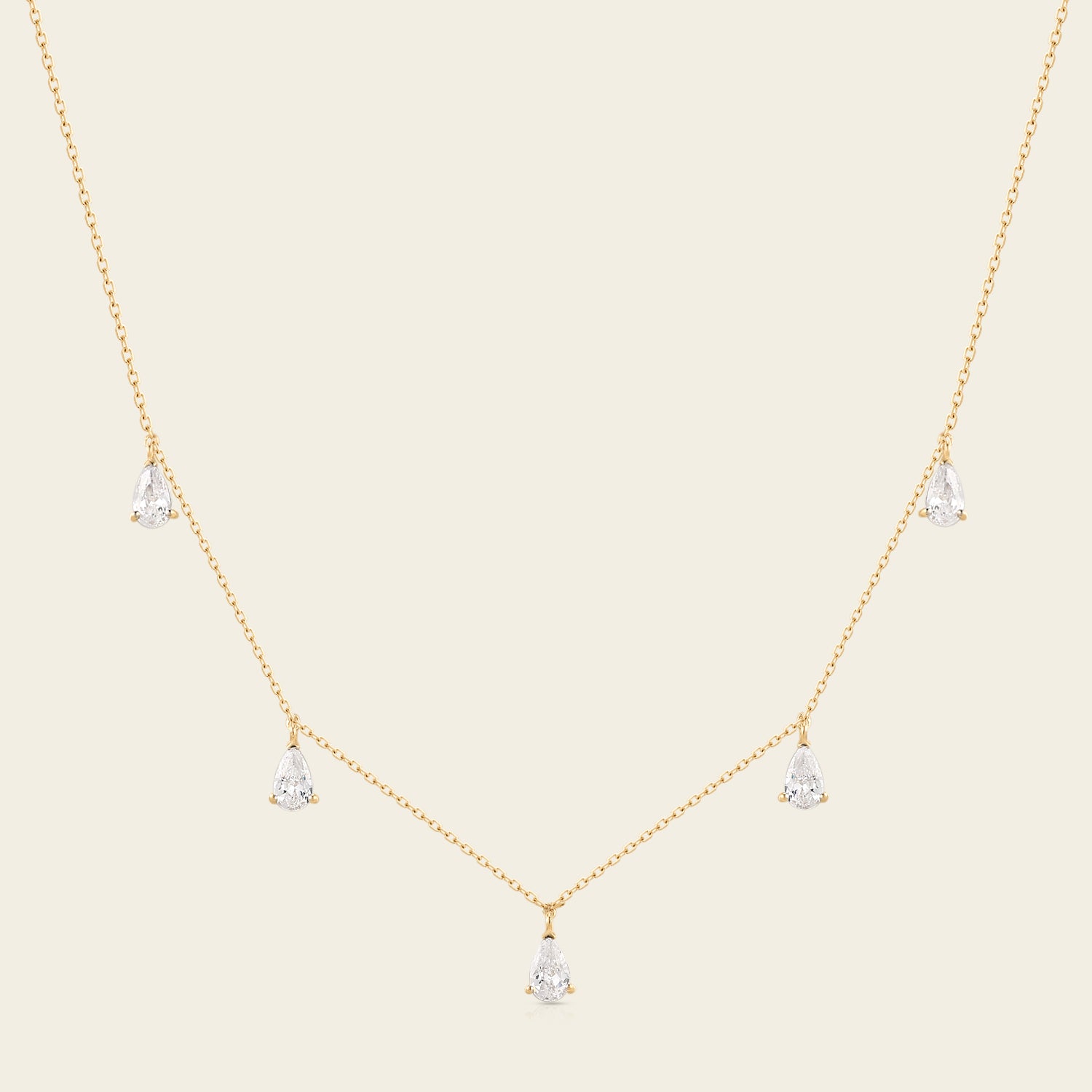 Privale Multi Diamond Necklace
